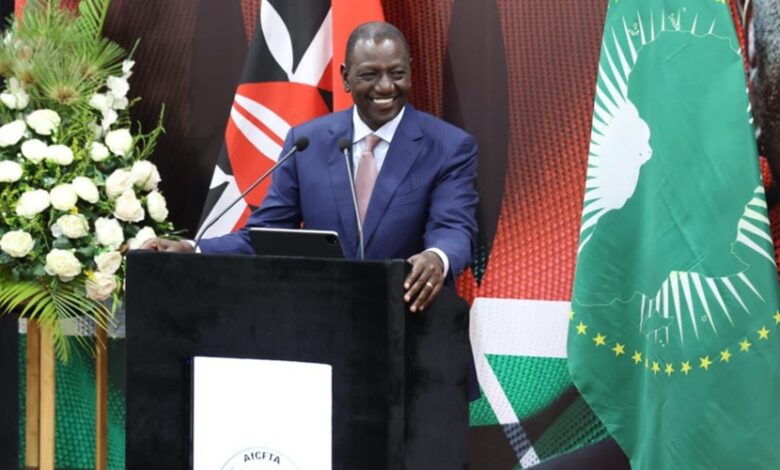  New AU will hinge on robust African trade- Prez Ruto