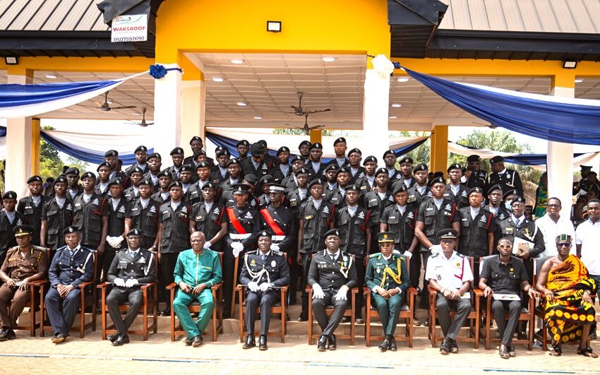  Newmont’s Foundation erects training school for Ahafo Kenyasi police