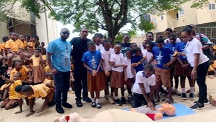  Pilot campaign in Kumasi raises water safety awareness among school children