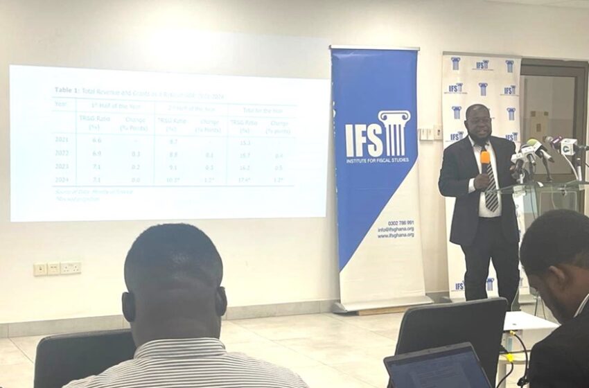  IFS calls for concrete revenue measures to boost Ghana’s economy