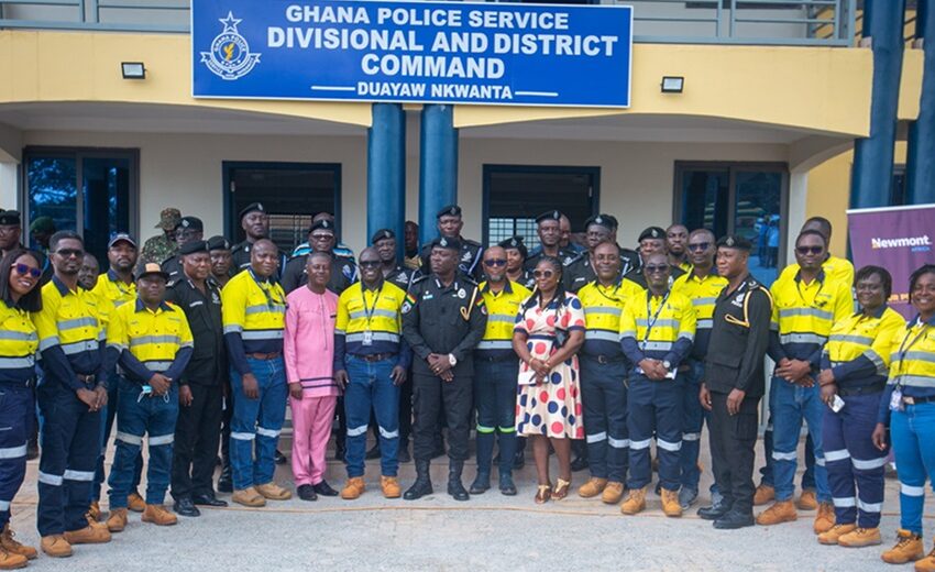  Newmont invests GH₵4.1m in Police HQ to boost security in Ahafo region