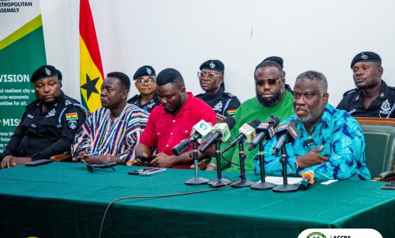 Accra Mayor Launches Major Decongestion Drive to Clear Street Encroachers