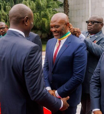 Gabonese Prez Honours Tony Elumelu for Championing African Development
