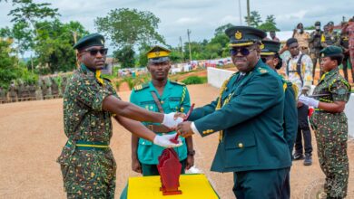 New GIS Officers Charged to Uphold Integrity and Vigilance in Safeguarding Ghana’s Borders