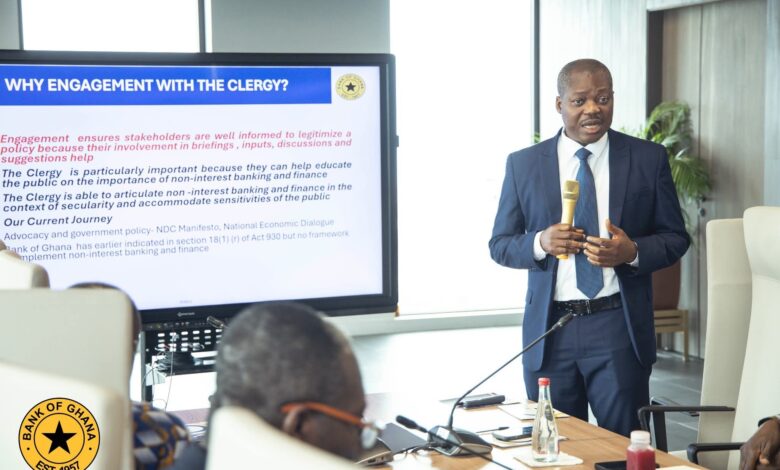 BoG Taps Clergy to Drive Non‑Interest Banking, Targets Financial Inclusion