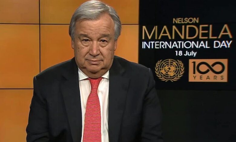 UN Marks Nelson Mandela Int'l Day with Call for Collective Action Against Poverty and Inequality