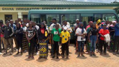 GIS Intercepts and Repatriates 55 Burkinabes in Tamale Over Fraudulent Schemes and Immigration Breaches