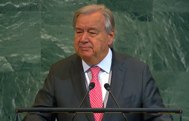 UN Chief Urges Global Leaders to Recommit to Peace, Multilateralism, and International Law