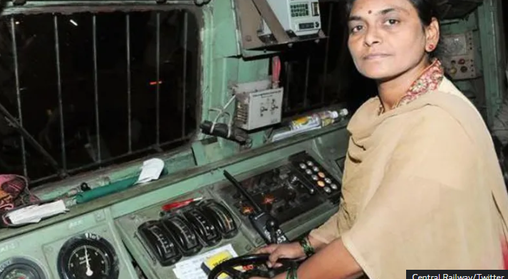 India’s First Woman Train Driver Surekha Yadav Retires After 36 Years, Marking the End of a Groundbreaking Era