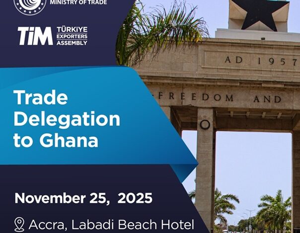 Turkish Exporters Eye Stronger Trade Ties with Ghana as Business Delegation Heads to Accra