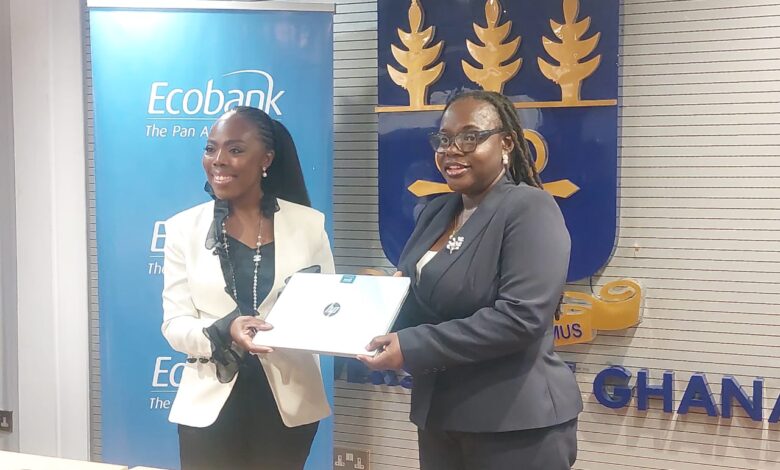 Ecobank Completes 300-Laptop Pledge to UG, Boosting Digital Learning Drive