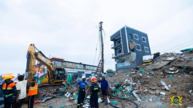 Two Feared Dead as Three-Storey Building Collapses in Accra