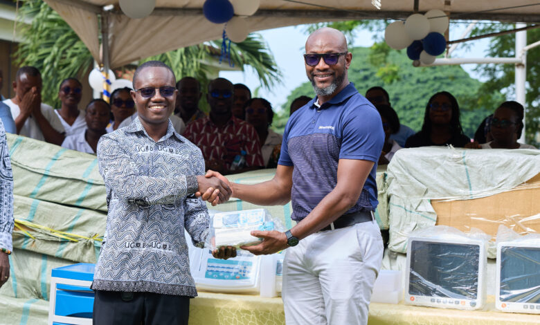 Newmont Gives Medical Equipment to University of Ghana Health Services